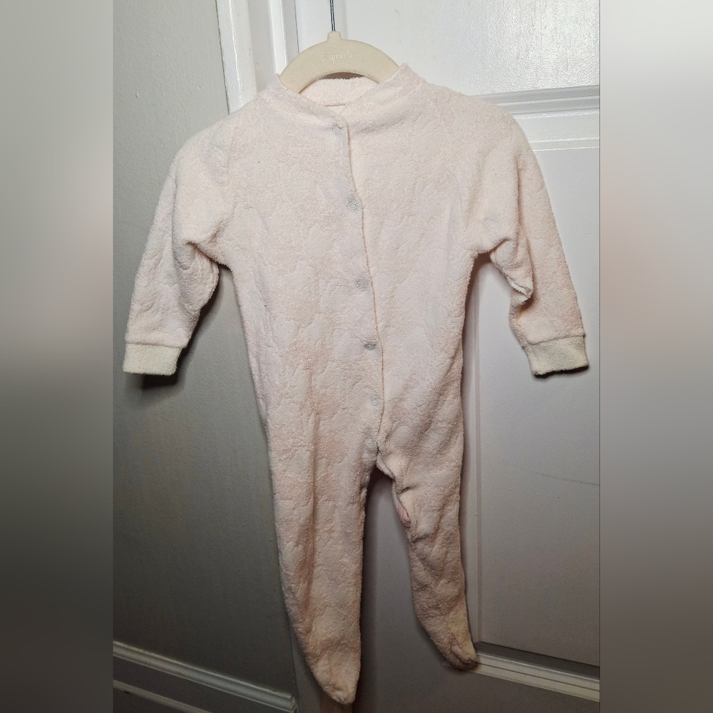 🇨🇦 Vintage 80s Cozy Soft Baby Onesie Made in Canada (6-9 mo)